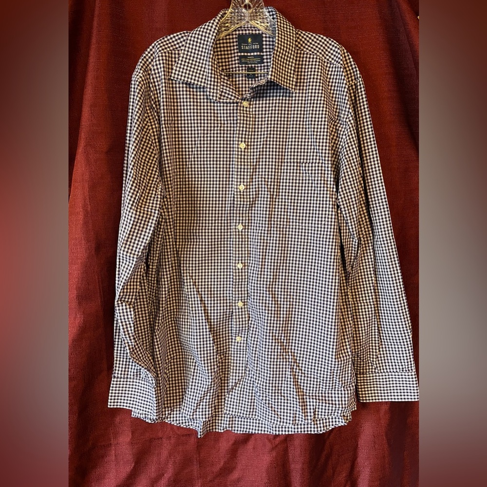 Stafford long sleeve dress shirt
